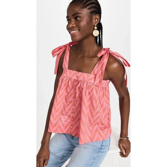 Ulla Johnson Tops - Ulla Johnson Iris Tank In Bougainvillea Size 8 NWOT